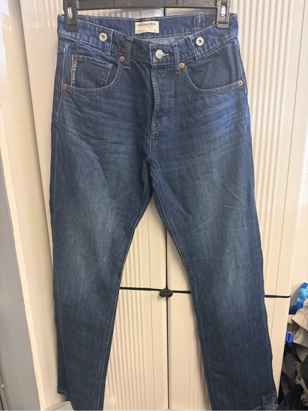 WE THE FREE Men's Classic Straight Fit Jeans - Blue